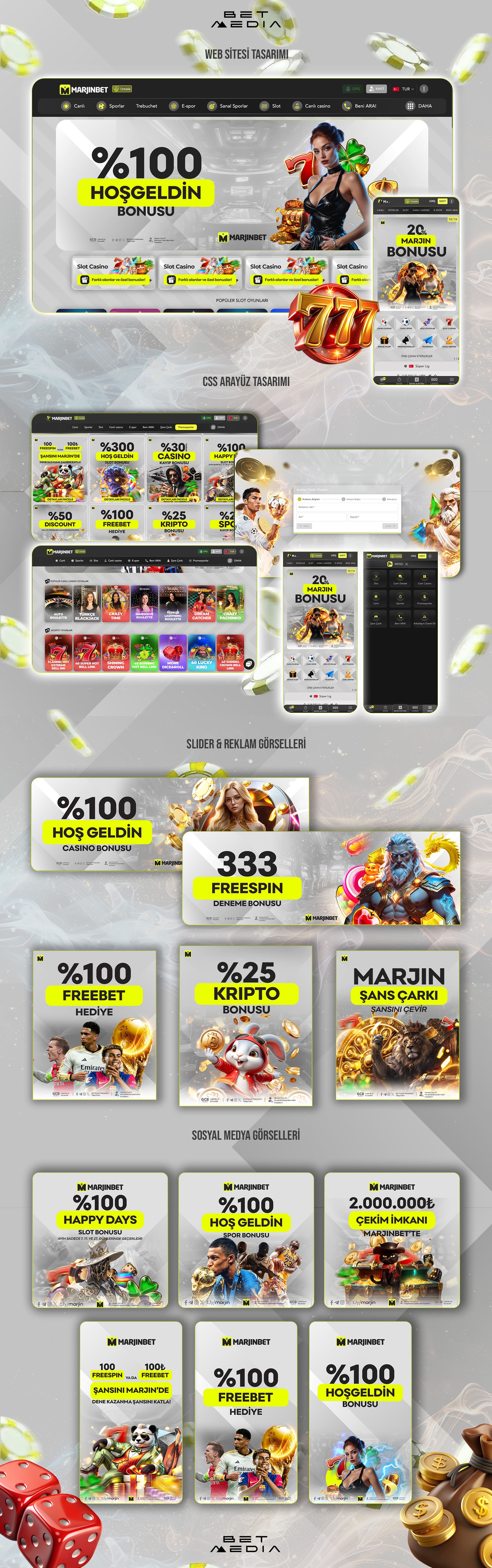 Marjin Behance Tasarımı